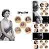 Kunglig Souvenir Drottning Elizabeth II Minnesmedalj Myntset