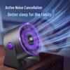 100-Speed Portable Wall-Mounted Desktop Fan for Home, Office, or Dorm