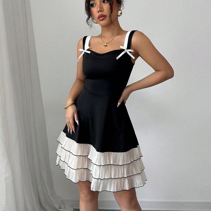 Chic Mini Backless Tank Top Summer Solid Slim Fit Sleeveless Women's Clothing