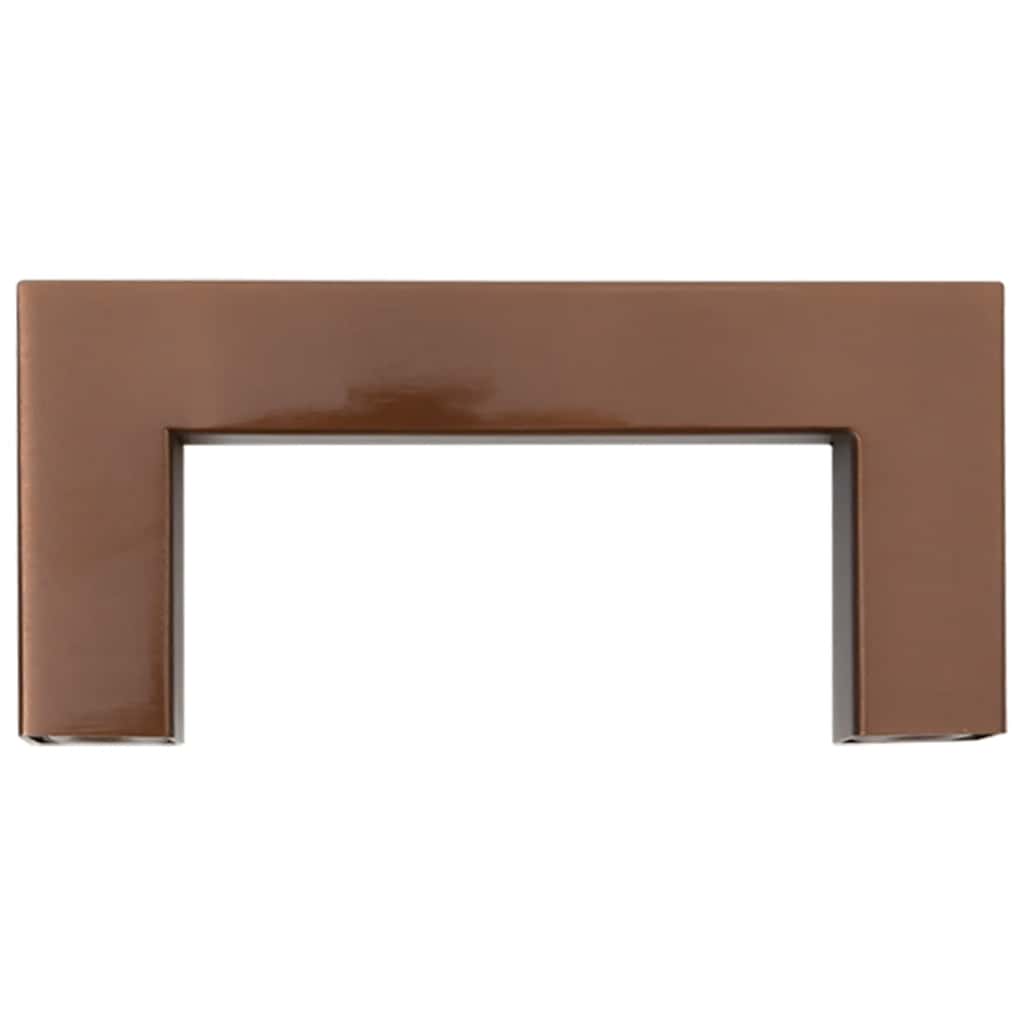 Furniture Handles 10 Pcs Bronze Colored 64 Mm Stainless Steel