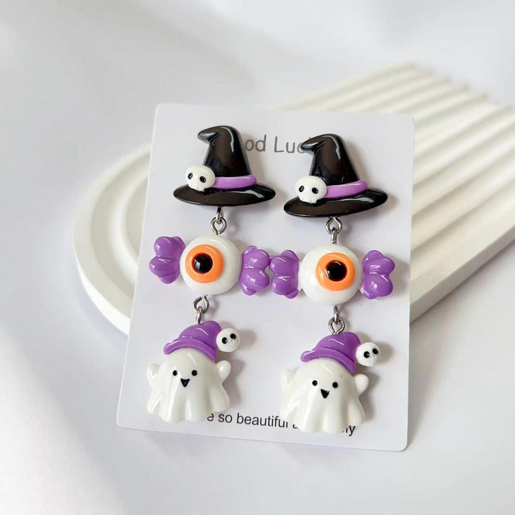 Sweet Fresh Halloween-Christmas Ear Cuff Studs: Stylish, Unique Personality Earrings