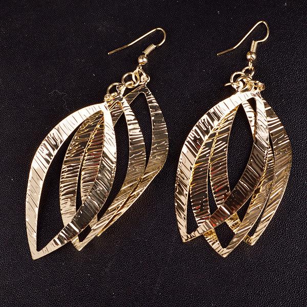 Women's Vintage Gold Earrings
