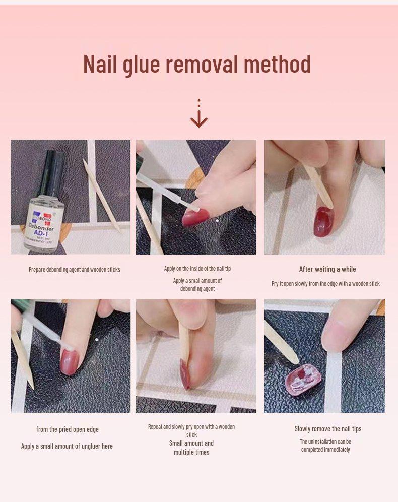 Sweet Desire Princess Cat Eye Rhinestone French Nails - Medium-Long, Handmade, Detachable