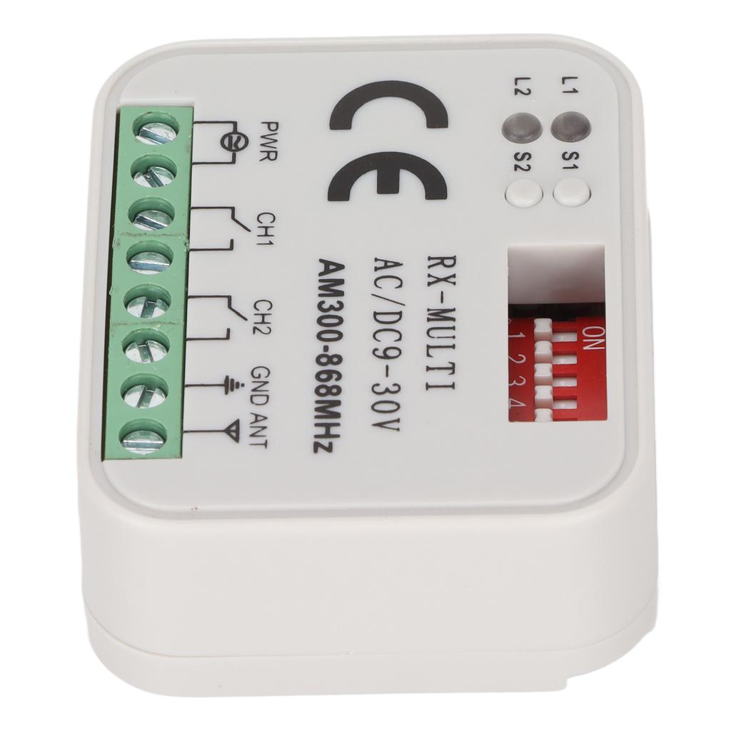2 Way Remote Control Switch Module Universal Smart Wireless 300 To 868MHz Multifrequency Remote