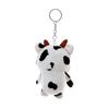 Cartoon Cute Cow Plush Toy Kawaii For Girls Cotton Animal Doll Filled Home Decoration Soft Animal Cattle Props Bag Pendant