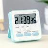 Silent Multi-Function Timer Student Time Manager Kitchen Bedroom Timer Alarm Clock Electronic Timer Mini Alarm Clock