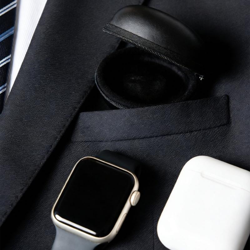 Protective Watch Storage Bag Organizers with Soft Lining For Scratch Resistant Storage Of Various Watch Types