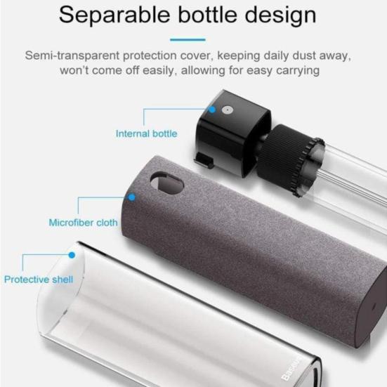 Ekran Temizleyici Sprey Cep Telefonları Tabletler Dizüstü Bilgisayarlar için Güçlü Dekontaminasyon Telefon Ekranı Temizleme Aracı Silin