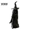 Halloween Desktop Ornaments 3D Printed Faceless Witch Figurine, Gothic Sculpture, Creative Daily Life Decorative Crafts Ornament for Home Decoration