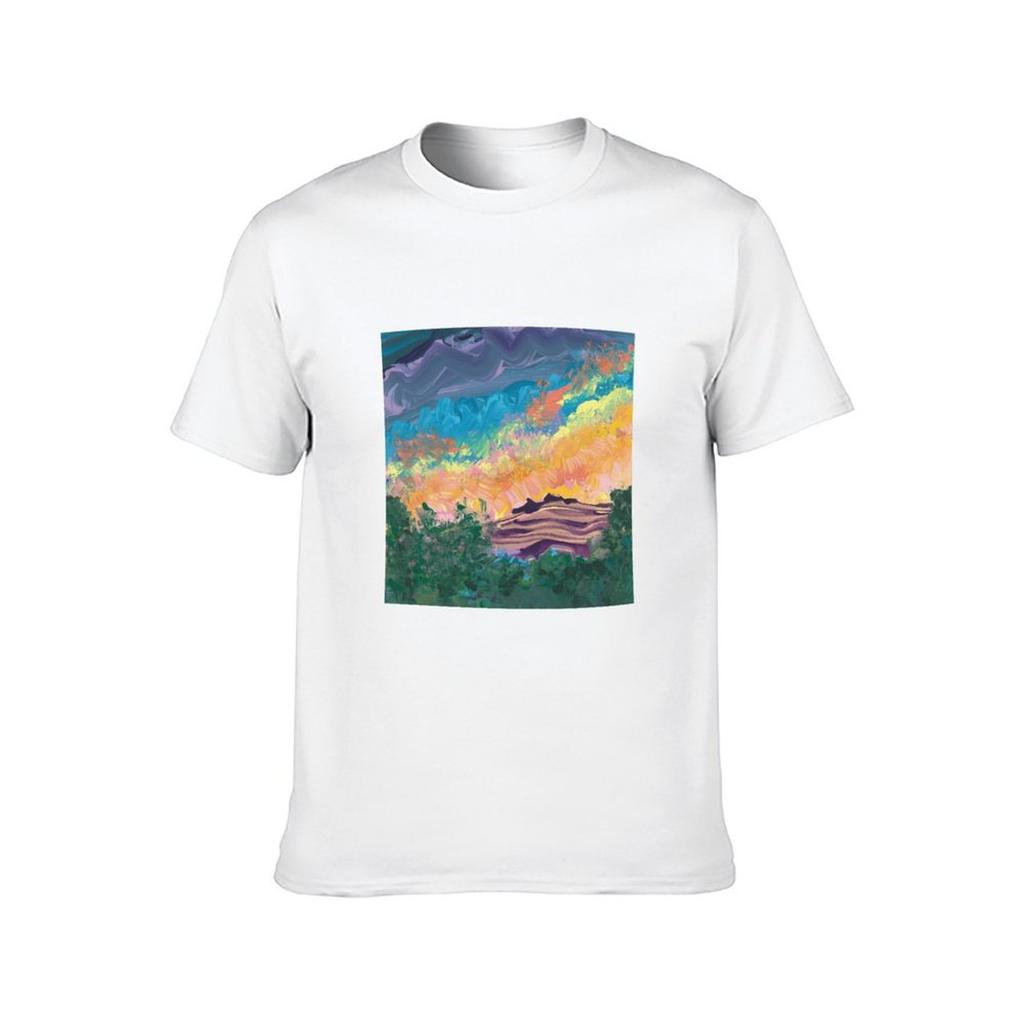 Mountains and Trees TShirt t shirts for man slim fit t shirts for man graphic tees TShirt
