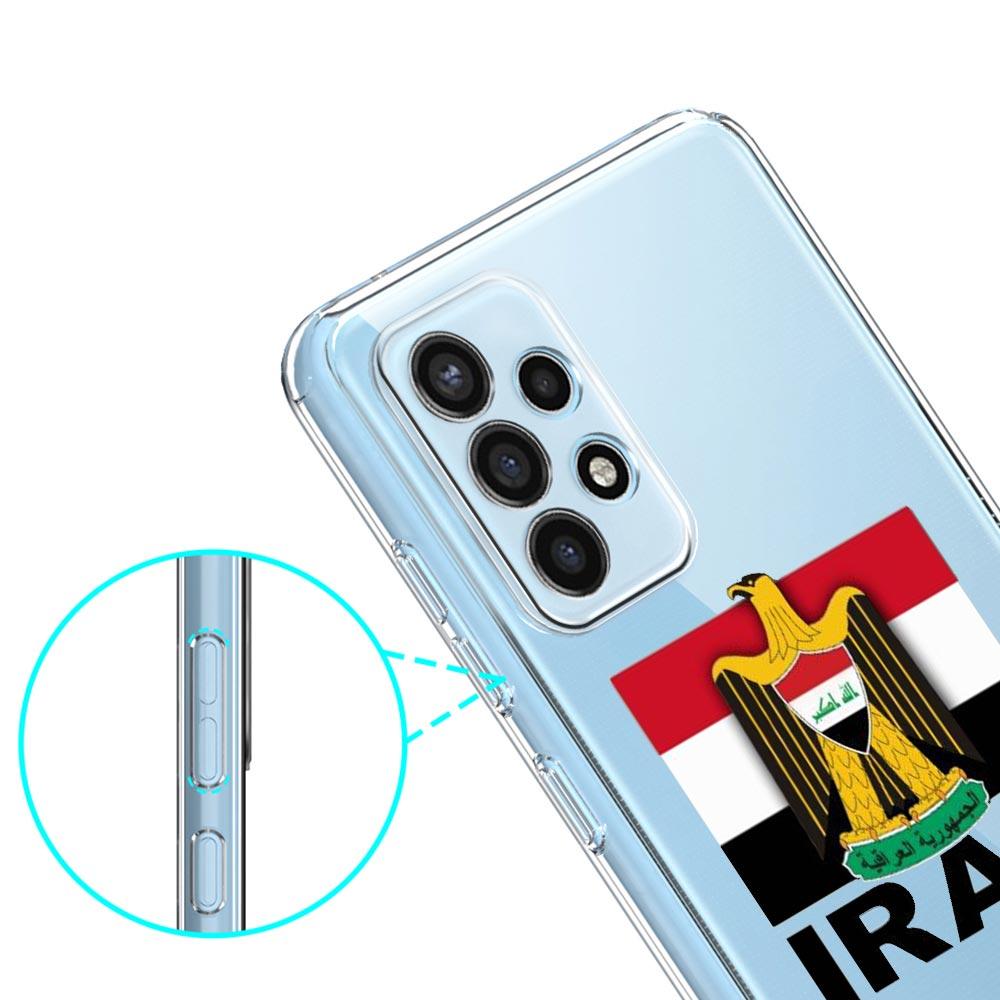 Saddam Hussein Iraq Flag For Samsung Galaxy A51 Phone Case A71 A21S A12 A11 A31 A52 A41 A32 A01 A23 A33 A53 A73 A03 A13 5G Cover