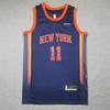 Mens NBA New York Knicks 11 Embroidered Basketball Jersey Sportswear Unisex Team Fan Apparel