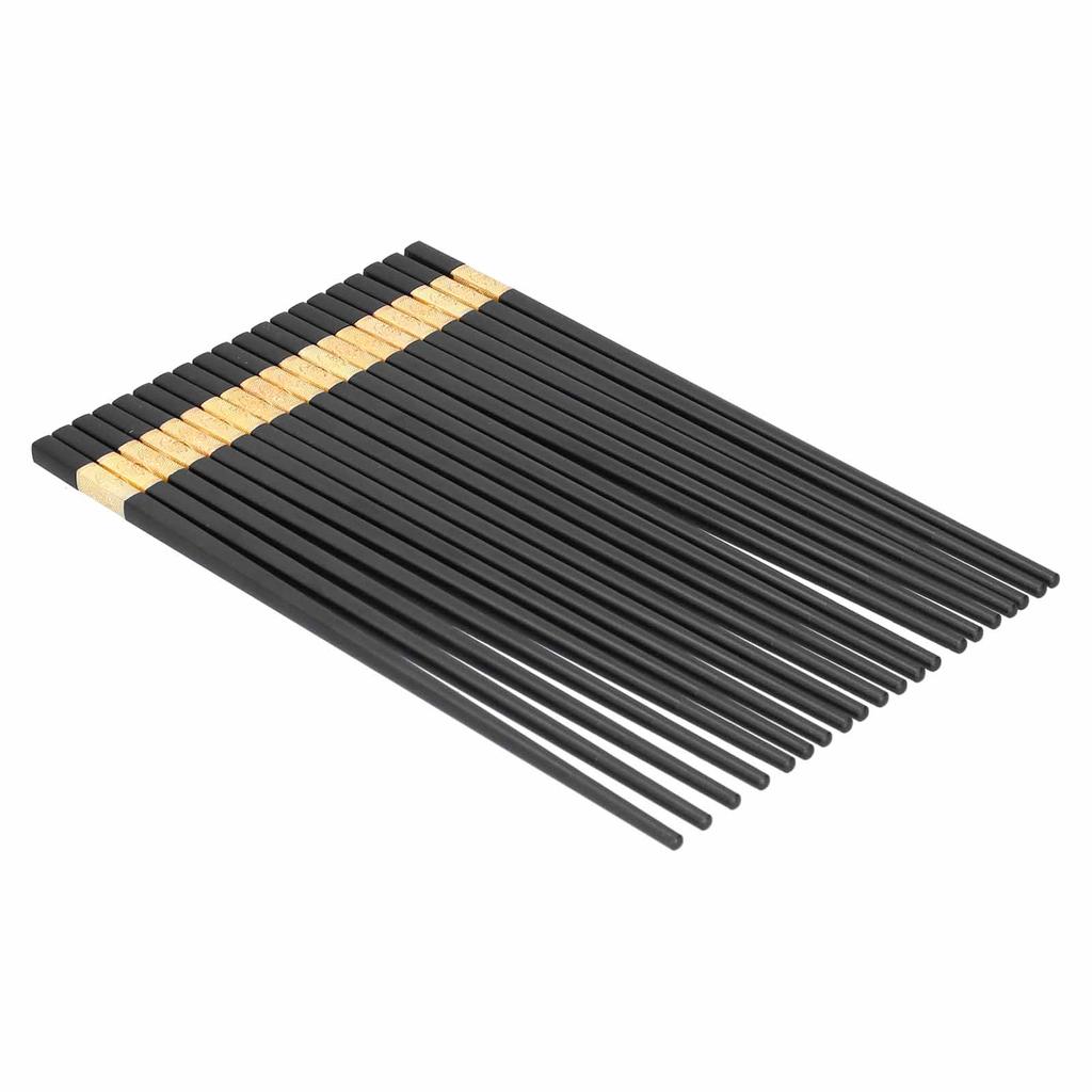 10 Pairs Chinese Style Chopsticks Set Safe Durable Tableware Gift for Family Hotel