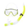 Droog Snorkel Set voor Volwassenen Jeugd Droog Bovenstuk Snorkel Duikmasker met Neuskap Anti-Mist 180° Breed Zicht Spiegelend Glas Snorkeluitrusting voor Mannen Vrouwen