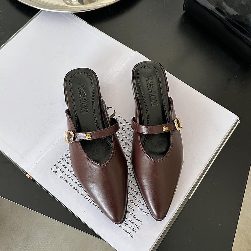 25 new pointed high heels summer French simple style stiletto high heels with temperament fashionable versatile women's shoes