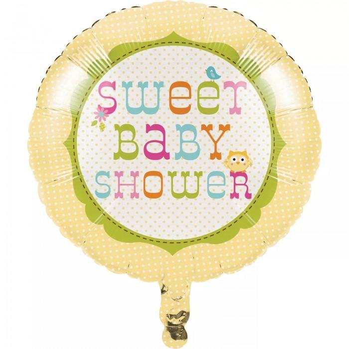 Creative Party Fóliový balónek sladké miminko sova