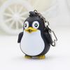 Portachiavi a forma di pinguino a LED con Suono e Luce