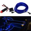 4m 12V Auto Flexibel Innenraum Auto Styling Streifen Dekor EL Draht Kabel Licht Lampe