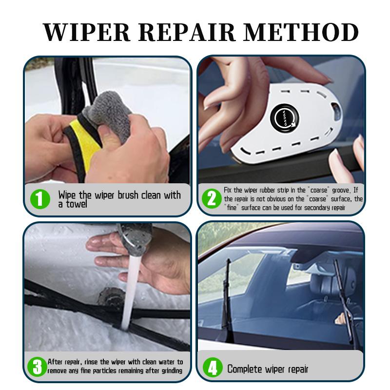 Universelles Auto Silikon Scheibenwischer Reparatur Polierwerkzeug Zubehör Für Volvo AWD XC60 S40 XC40 XC90 C30 C70 S60 S80 S90 T6 V40 V50 NA6