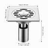 304 Stainless Steel Floor Drain Removable Cover Sink Strainer Durable Drain Protector  Shower Area