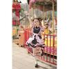 New Black Pink Maid Costume Cos Sweet Girl Cute Cat Bow Soft Girl Suit Skirt