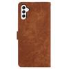 For Samsung Galaxy A36 5G Case with Card Clots Skin-Touch PU Leather Phone Cover Stand