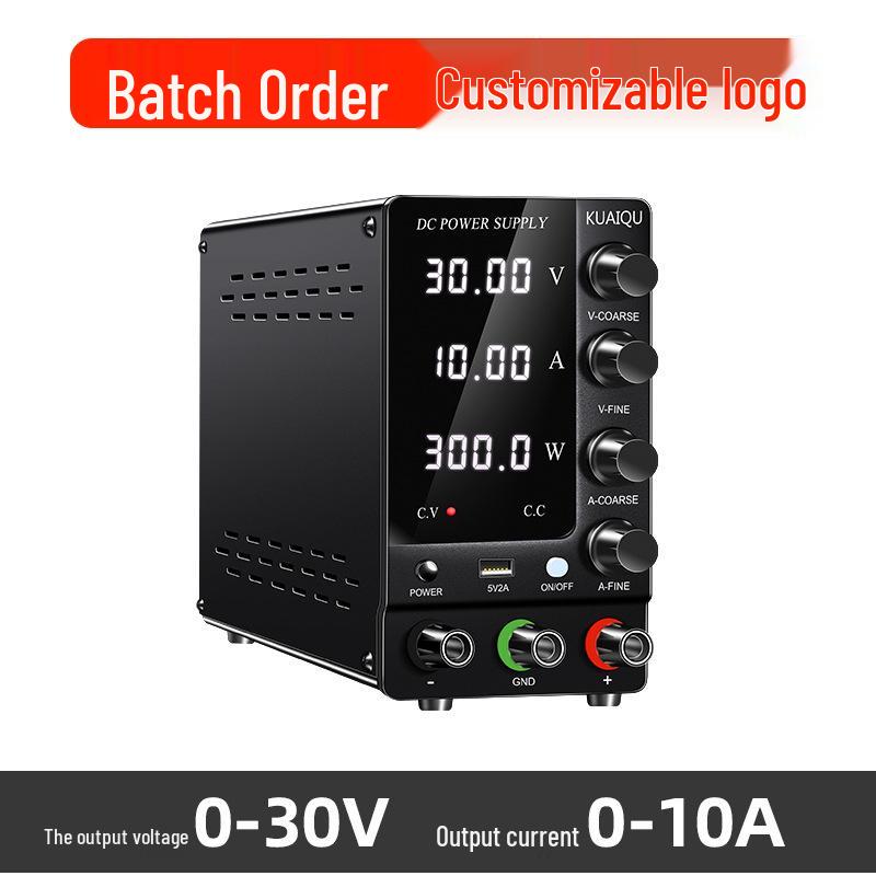 Precision Adjustable DC Power Supply SPS-C3010, 30V 10A, 24V Compatible