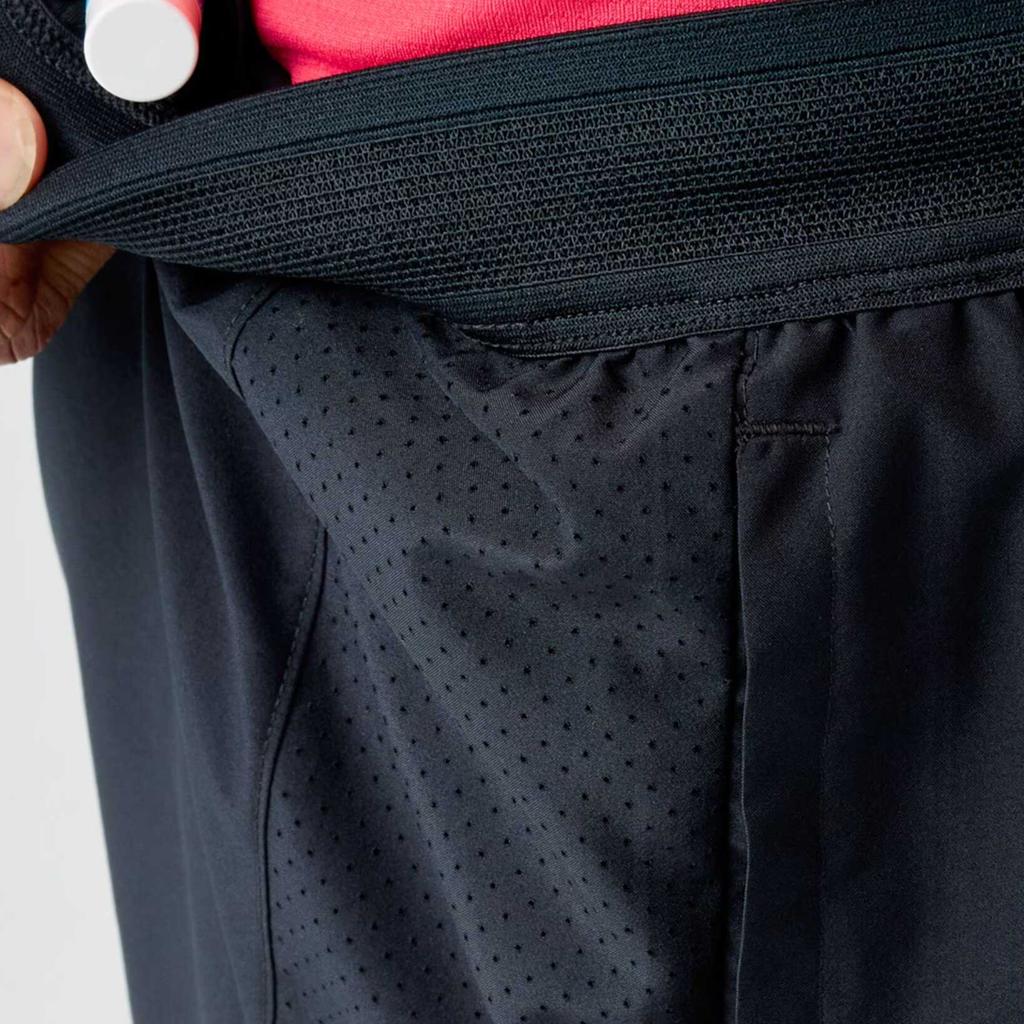 Brooks Dash Solid Lightweight Breathable Two-In-One Running Shorts Men Shorts 211584-001