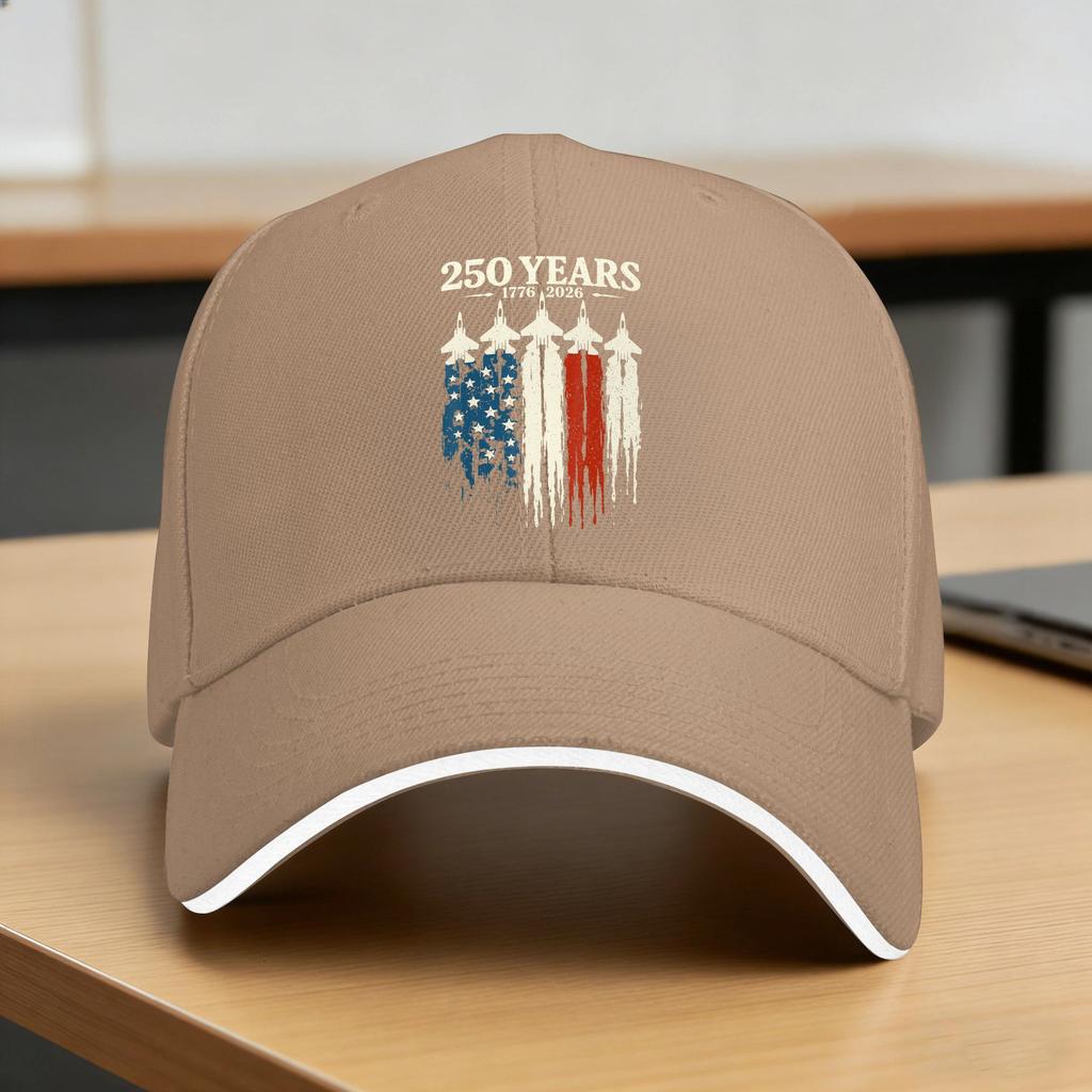 Anniversary USA Th US Flag Patriotic Th of July Casual Baseball Cap Trucker Hat Sport Hip Hop Hats Unisex Baseball Caps
