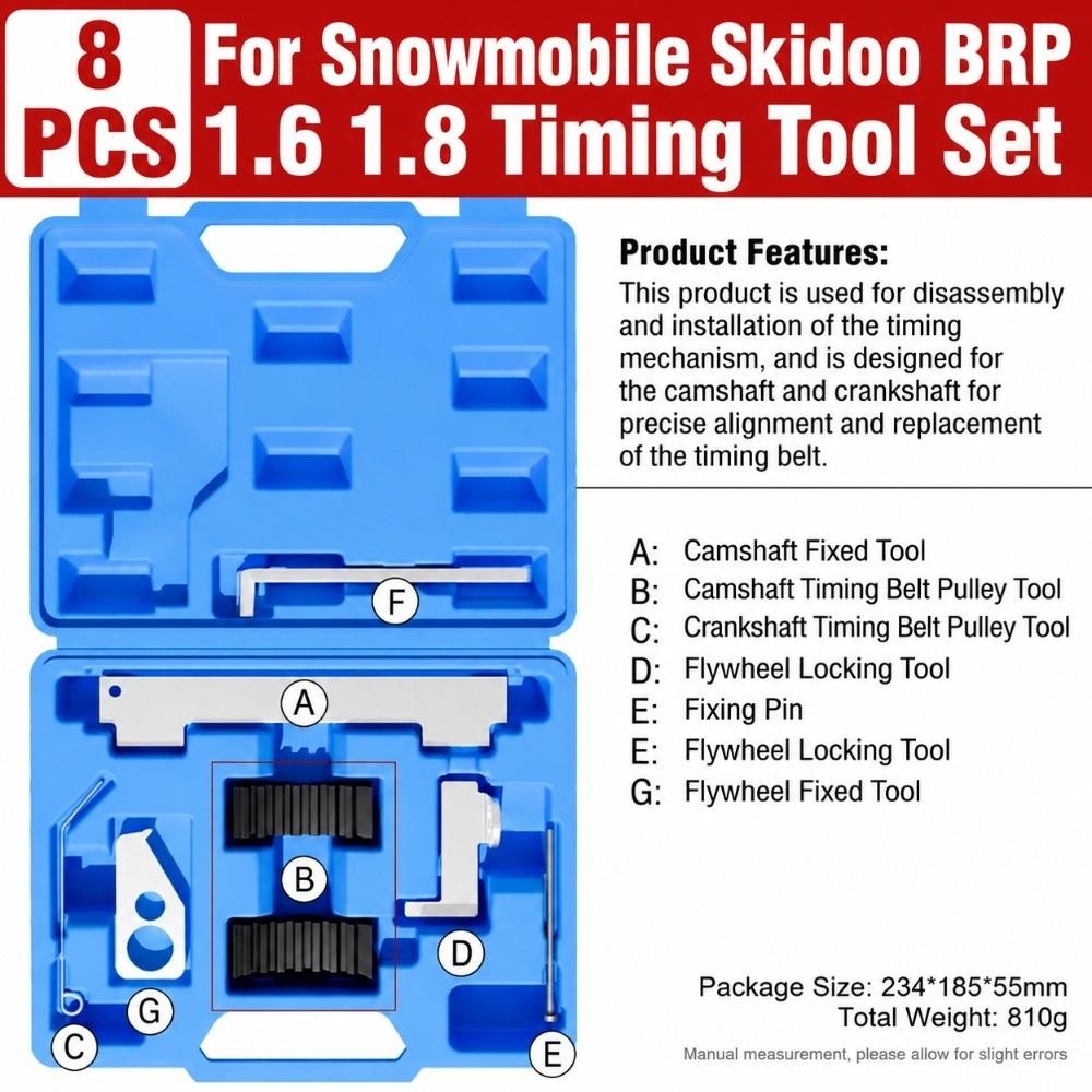 10Pcs Set Engine Timing Tool Kit Replacement Tool Timing Belt Tensioner Tool Engine Repair