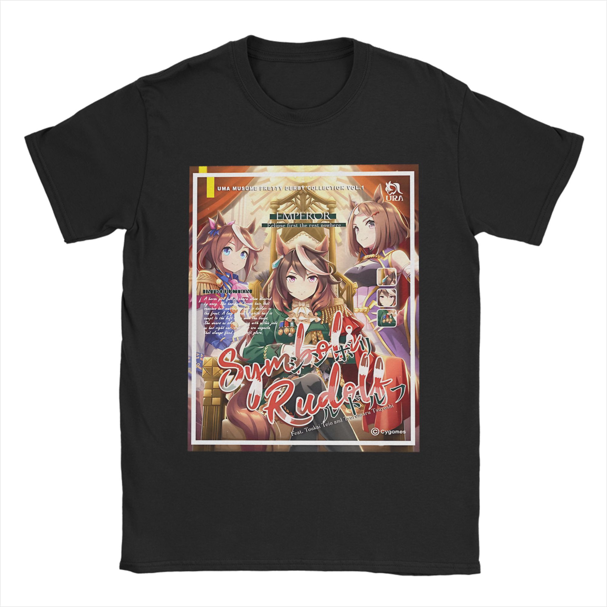

Rice Shower Uma Musume T Shirts for Men Women 100% Cotton Leisure T-Shirt Round Neck Tees Short Sleeve Tops 4XL 5XL S
