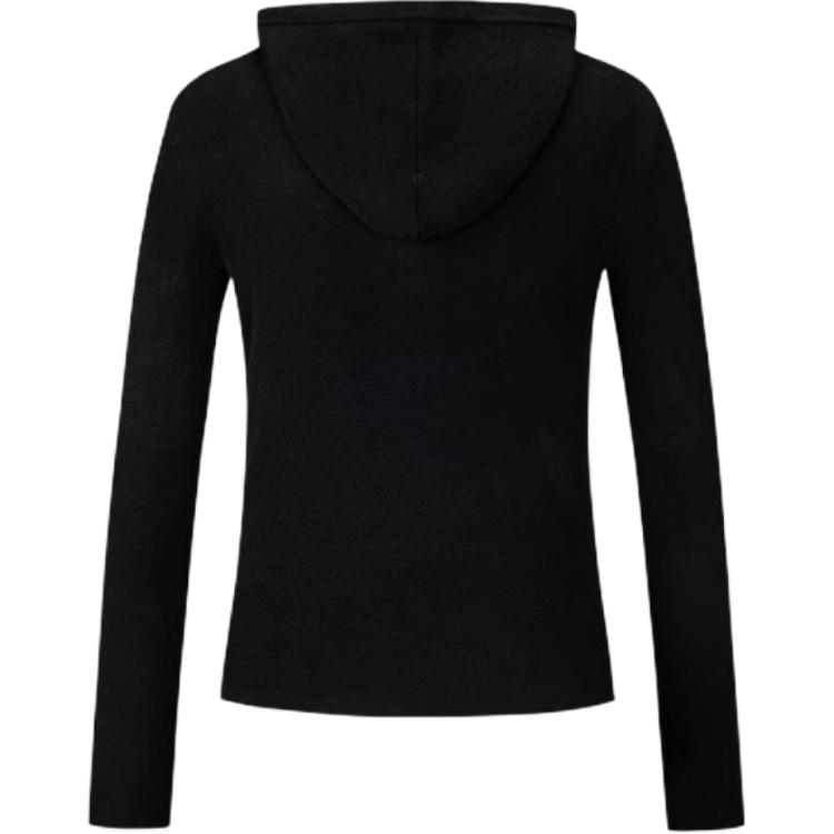 Karl Lagerfeld French Elegant Daily Commuting Dating Outfit Luxurious Feel Hooded Pullover Button Long Sleeve Knit Sweater Women sweater M21L2342999
