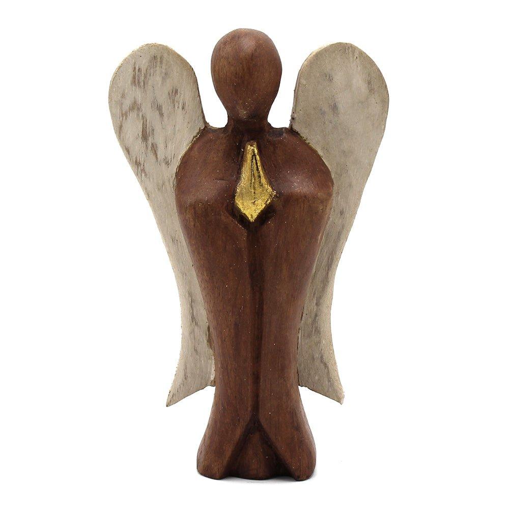 Holzengel-Figur – Liebe 15cm