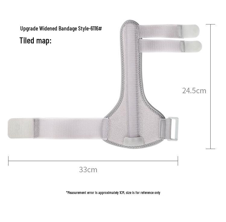 Handgelenkstütze mit Stahlplatte und herausnehmbaren Aluminium-Stützstäben