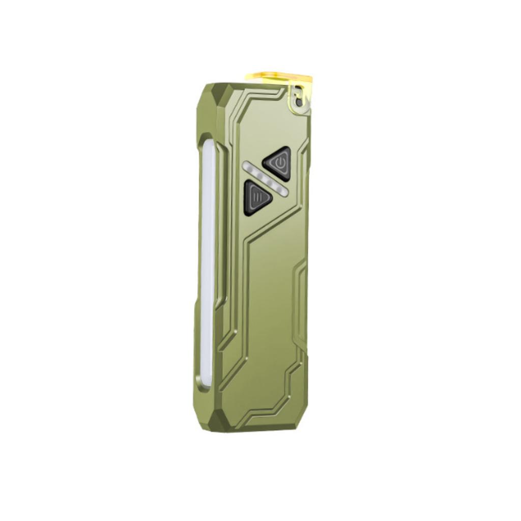 Portable EDC LED Flashlight UV Light Type-C Rechargeable Magnet Torch Work Light with Clip Multifunctional Magnet Lantern