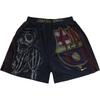 Nike FC Barcelona X Cactus Jack Skeleton Home Shorts Black Unisex Bottoms FQCJ-MS01