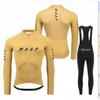 Set Maglia da Ciclismo a Manica Lunga MAAP Strato Base Termico Allenamento Corsa Bici da Strada
