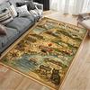 Stephen King Universe Map suitable as a non-slip mat for the living room or bedroom sofa
