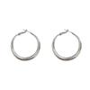 Fashion Blogger ~ Plain Hoop Earrings, Hot Style, Light Luxury, Niche Design, High-end Earrings, Hoop Earrings