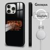 Funda de Teléfono Magnética con Logo de Motosierra S-STIHLs Para iPhone 16 15 14 13 12 11 Pro Max Plus Mini Magsafe Cubierta de Carga Inalámbrica
