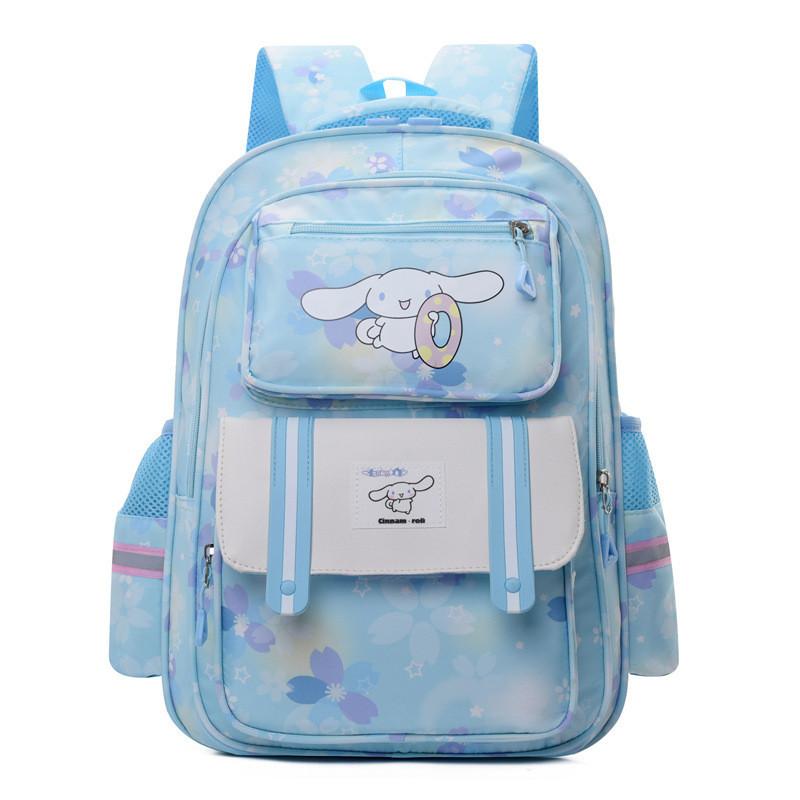 Stylish Cartoon Pattern Large Capacity School Backpack For 3-6 Grade Students