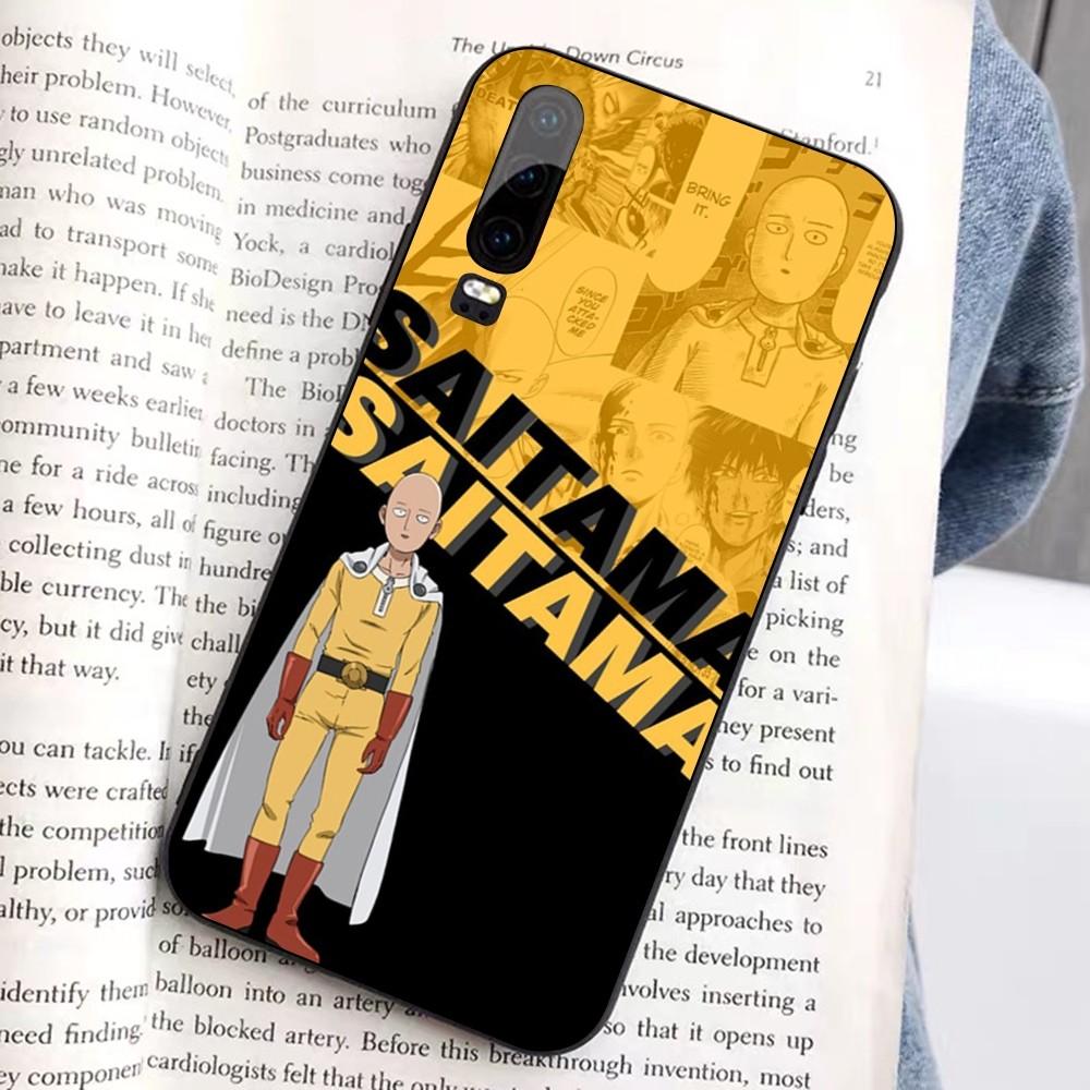 

One P-Punch Man Saitama Phone Case For Huawei Honor 10 lite 9 20 7A 9X 30 50 60 70 pro plus Soft Silicone Cover Huawei Honor 9x Pro