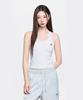 Emelbi Women'S Halterneck Sleeveless T-Shirt Ny (White)