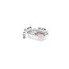 Clear Kitchen Food Container Multifunctional Stackable Food Sealing Boxes Refrigerator Storage Box for Fruits Vegetables Pasta