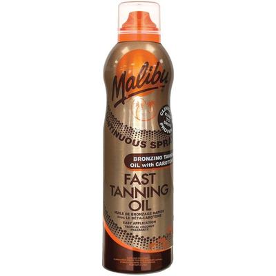 Aceite Spray Autobronceador Continuo Rápido Malibu 175ml
