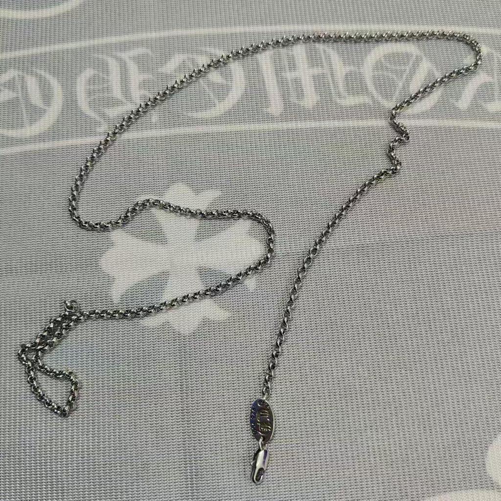 CH Kroko Pendant Collection: Trendy Thai Silver S925 Accessories for Men & Women - Retro Cross, Sword, Hexagram, Bullet Designs