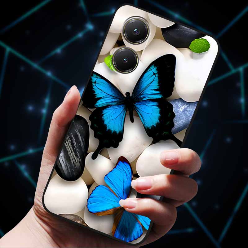 For POCO X7 Pro Case Painted Cats Soft TPU Silicone Protector Cover for Xiaomi POCO X7 Pro 5G Case Fundas Bumper POCOX7Pro Capa