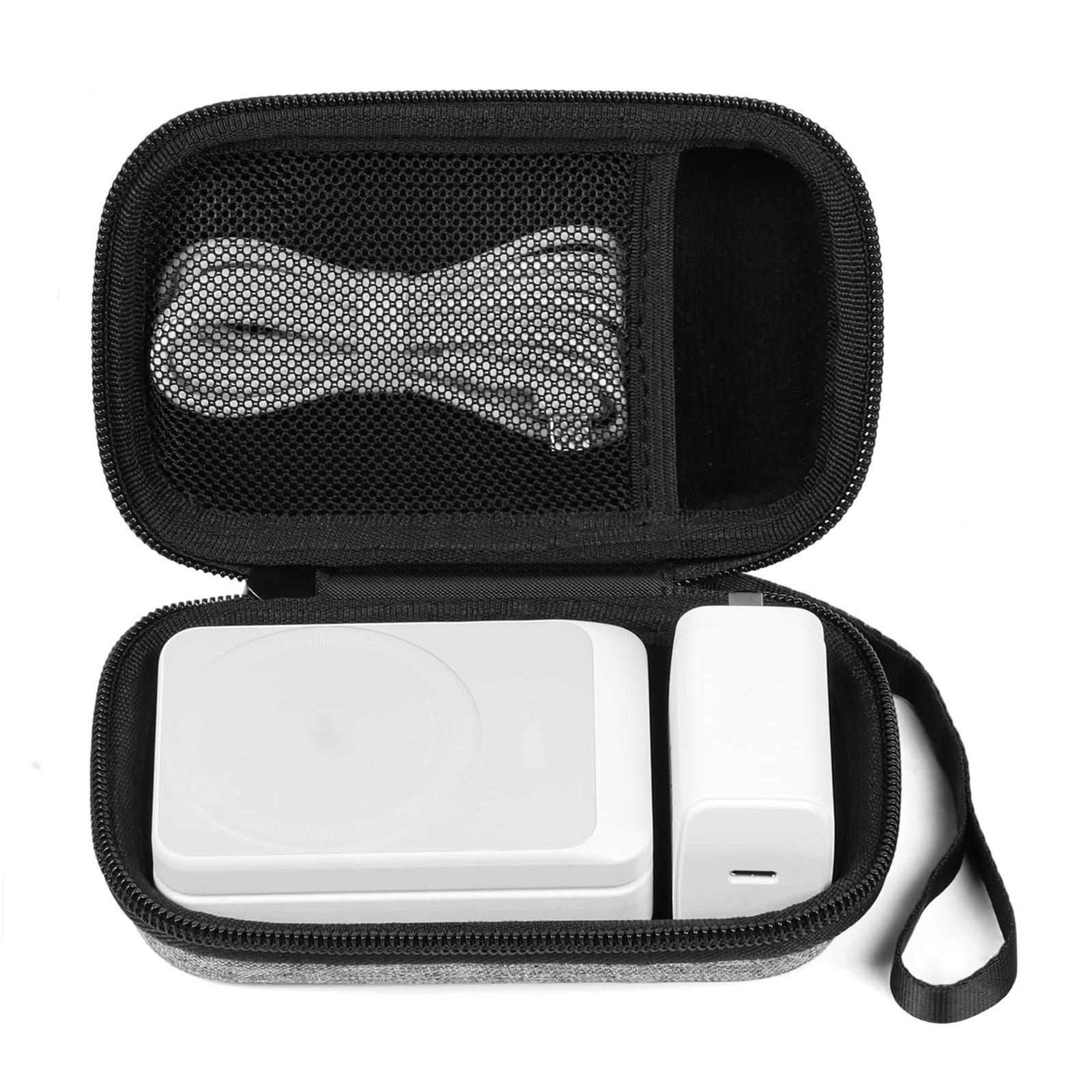 

EVA Hard Case for Anker MagGo 3 in 1 Wireless Charger Storage Bag with Mesh Pocket Anti Scratch Travel Carrying Pouch