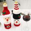 Creative Christmas Knitted Wool Wine Bottle Cover for Bar & Restaurant