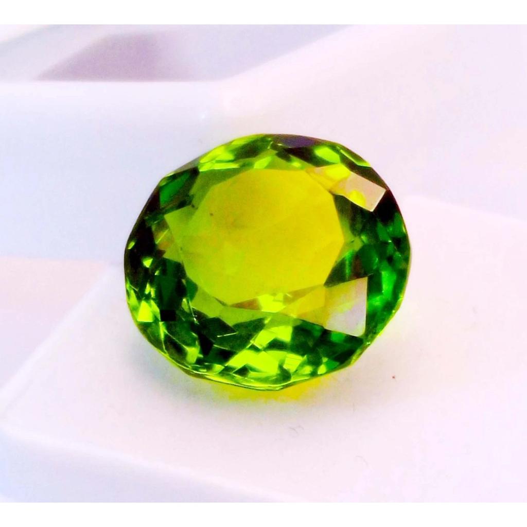 Certified Natural Peridot Green Round Cut 8-10 Ct Stunning Loose Gemstone